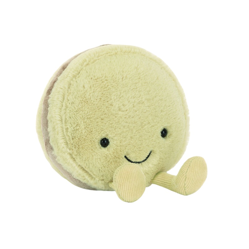 Amuseables Max Macaron (Pistachio) by Jellycat