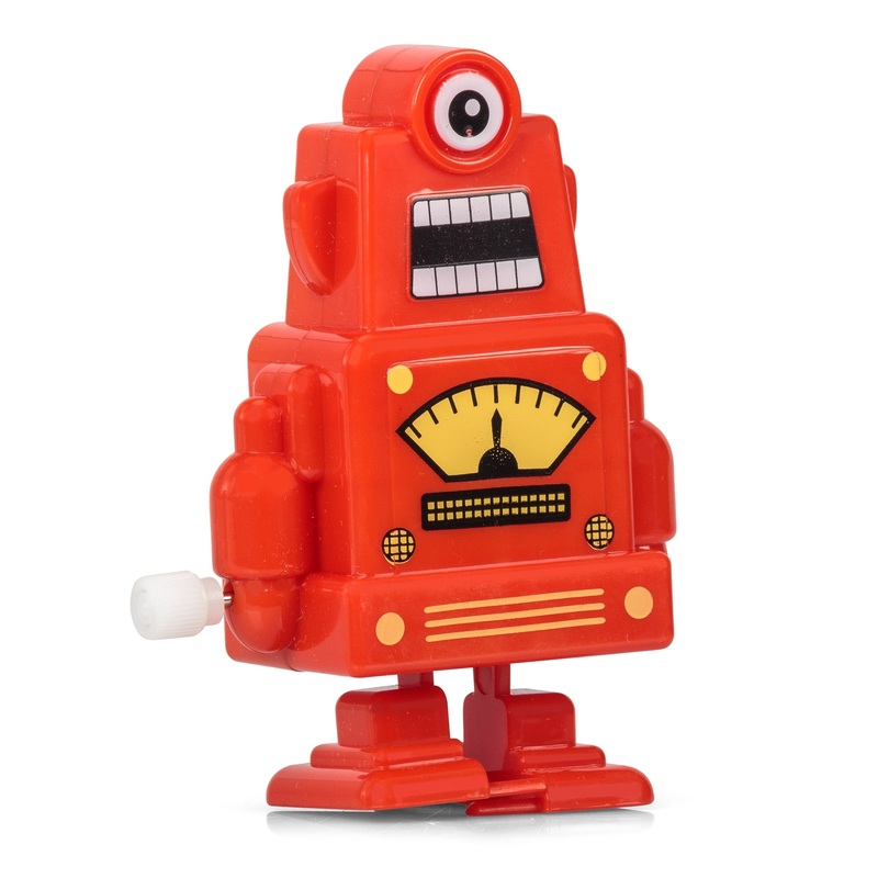 Fizz Fun Clockwork Robot – Assorted