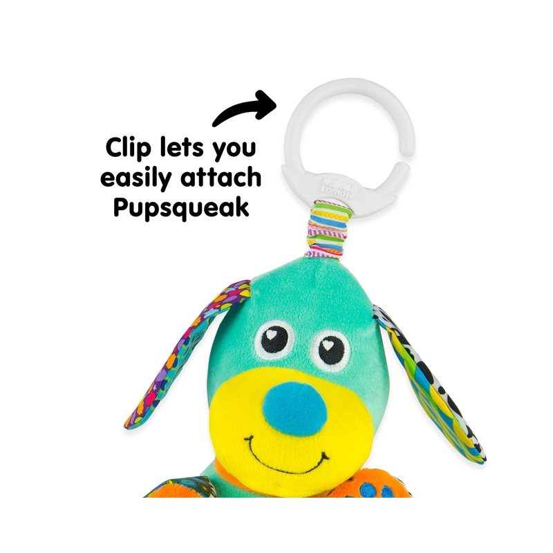Lamaze Pupsqueak Clip Go
