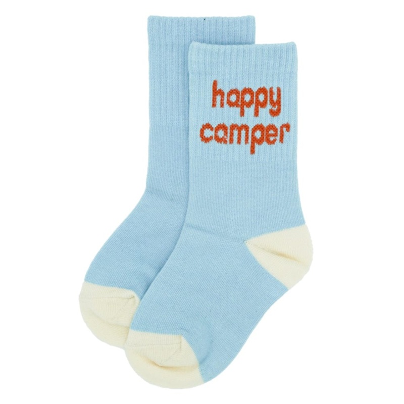 Ribbed Socks – Happy Camper by Miki Miette