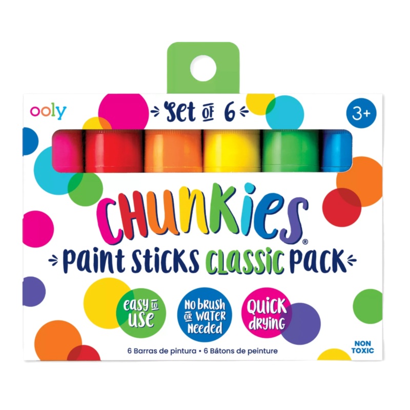 Chunkies Paint Sticks – Set of 6 by OOLY