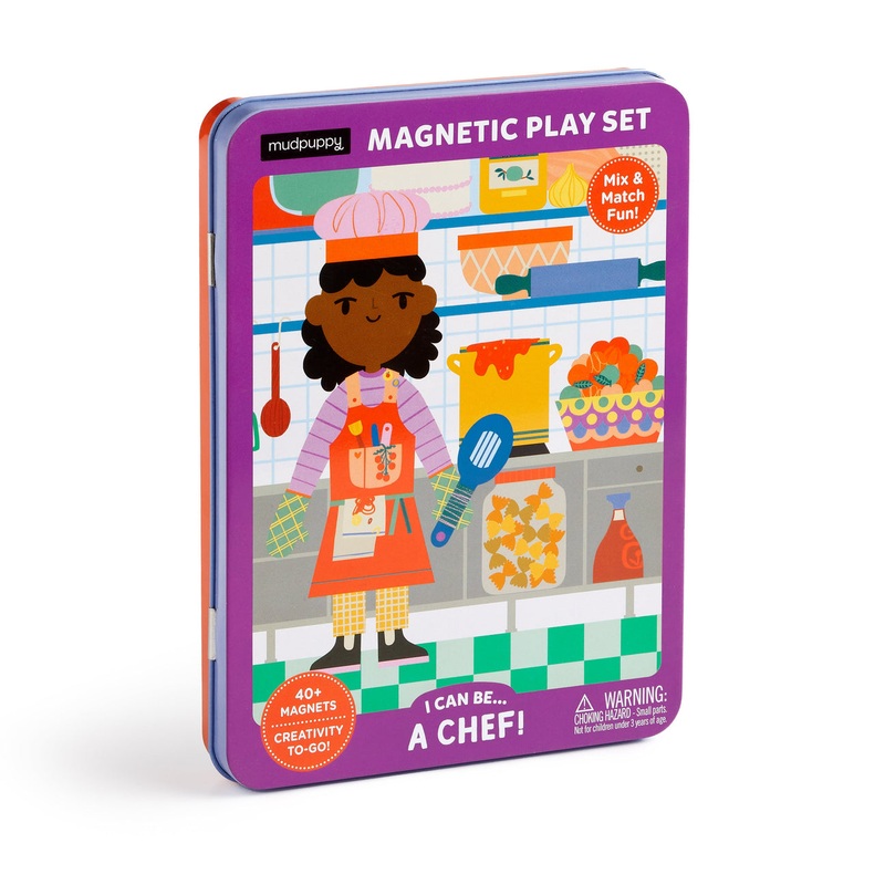 Magnetic Play Set – I Can Be A Chef! by Mudpuppy