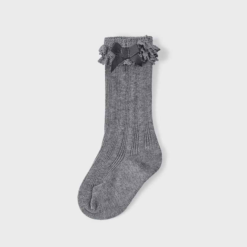 Mayoral 10270-058 Long Socks (Steel) – FINAL SALE