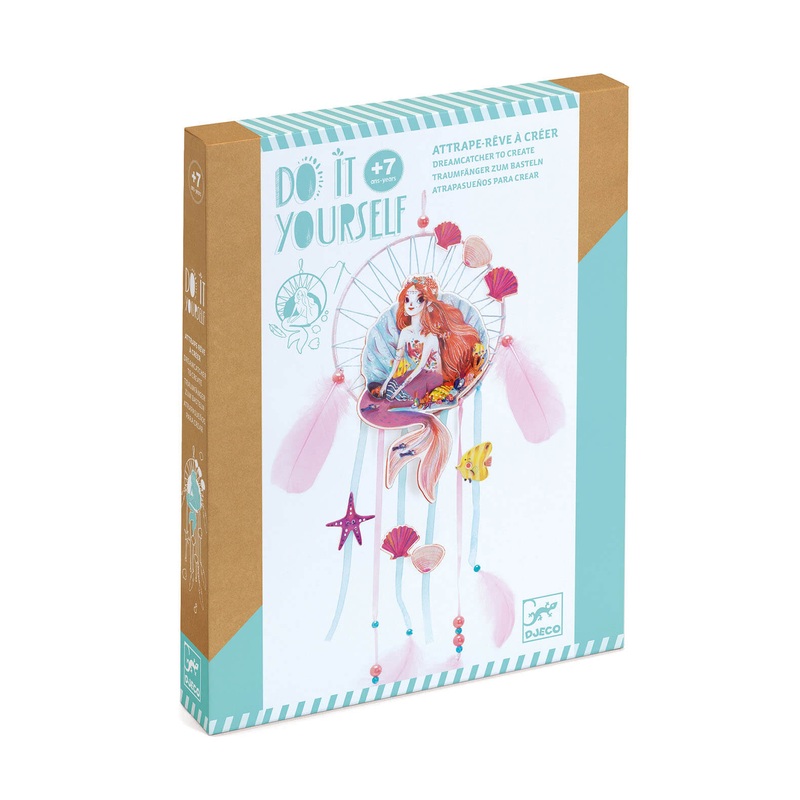 Do It Yourself Craft Set – Gentle Mermaid Dream Catcher