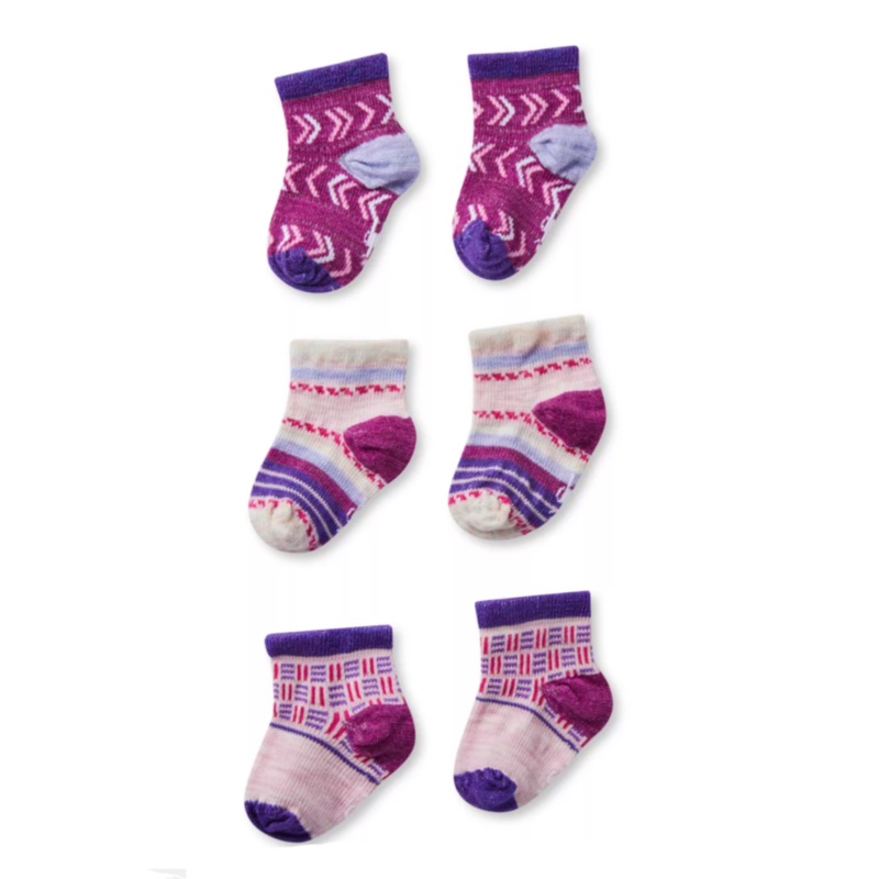 Baby Bootie Batch Socks – Pink Nectar by Smartwool