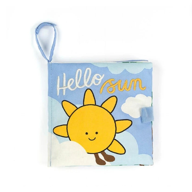 Hello Sun Organic Fabric Book by Jellycat