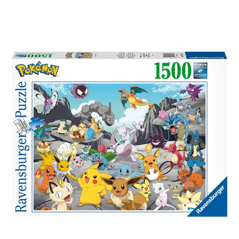Pokemon Classics – 1500 Piece Puzzle