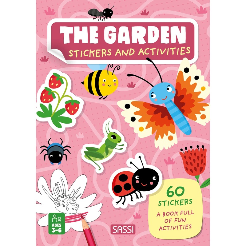 Sassi Sticker and Activity Book The Garden