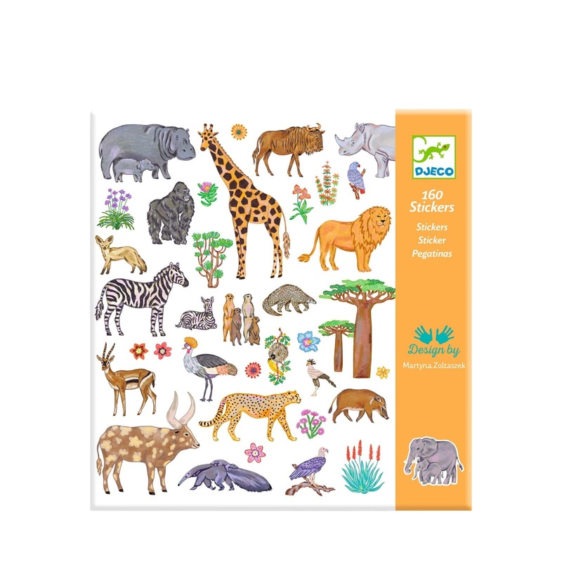 160 Stickers On Sheets – Kenya