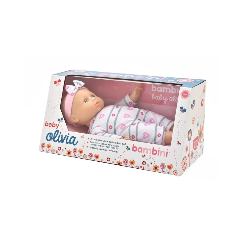 Bambini Baby Olivia Doll – Assorted