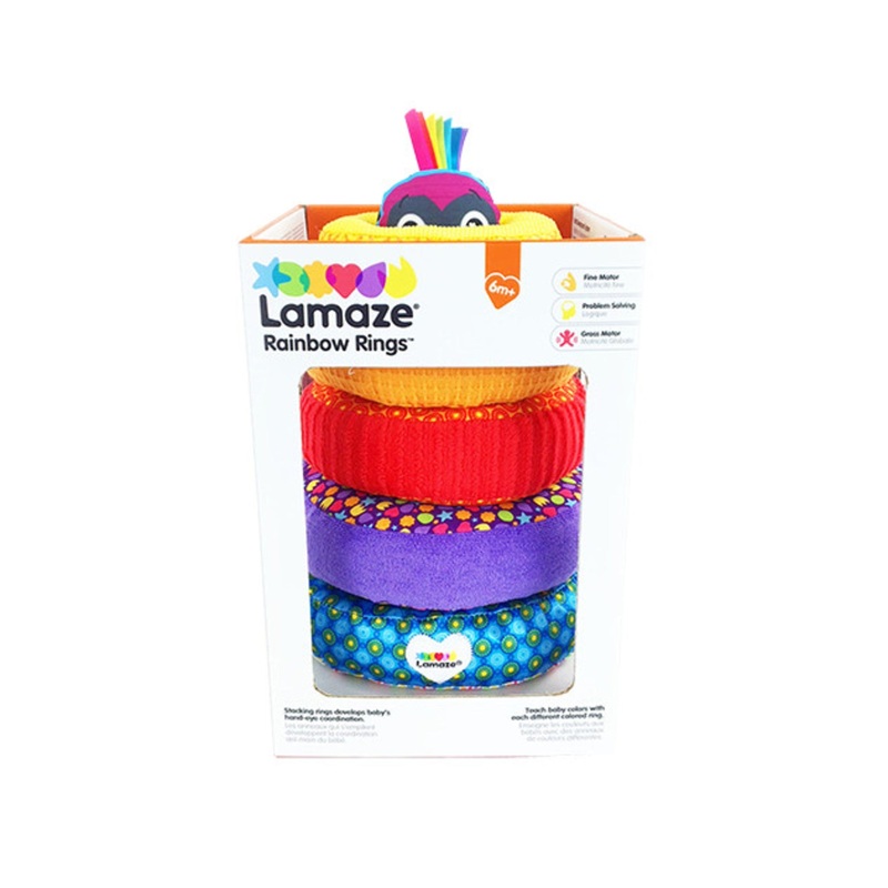 Lamaze Rainbow Stacking Rings