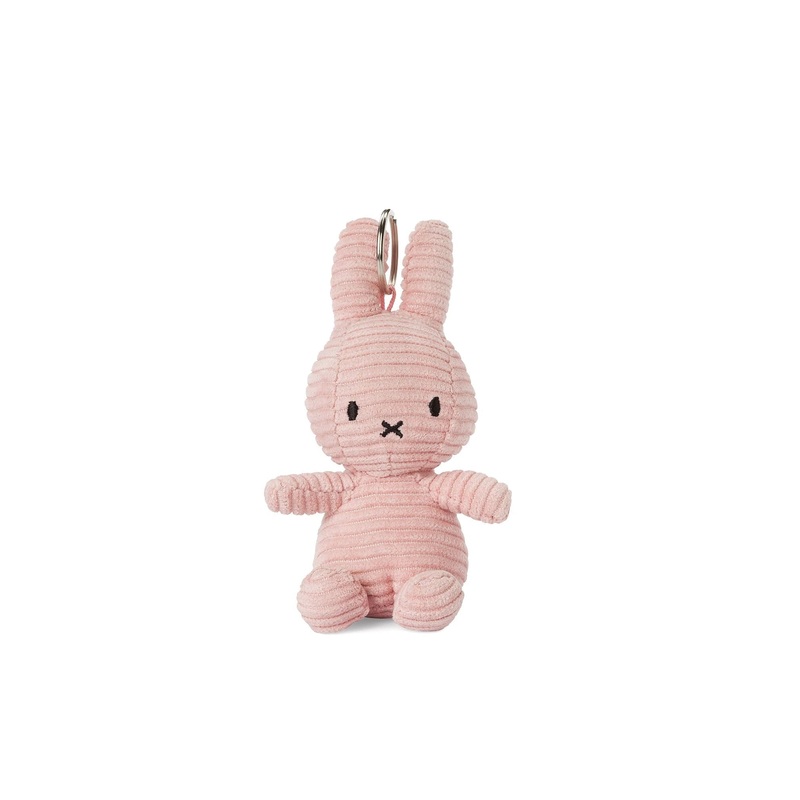 Miffy Keychain Corduroy Pink 10cm