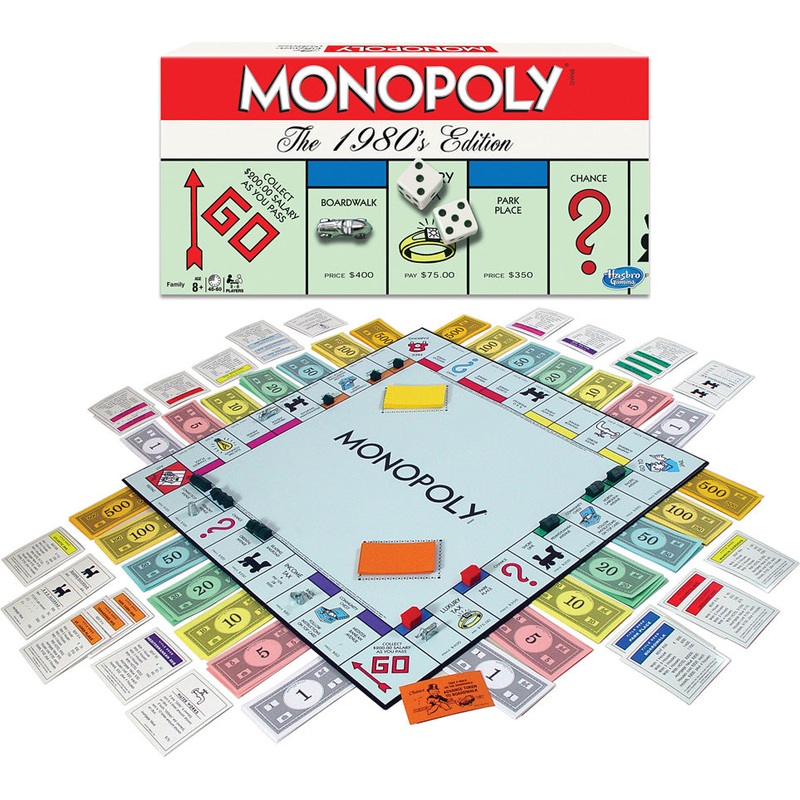 Monopoly The 1980s Edition