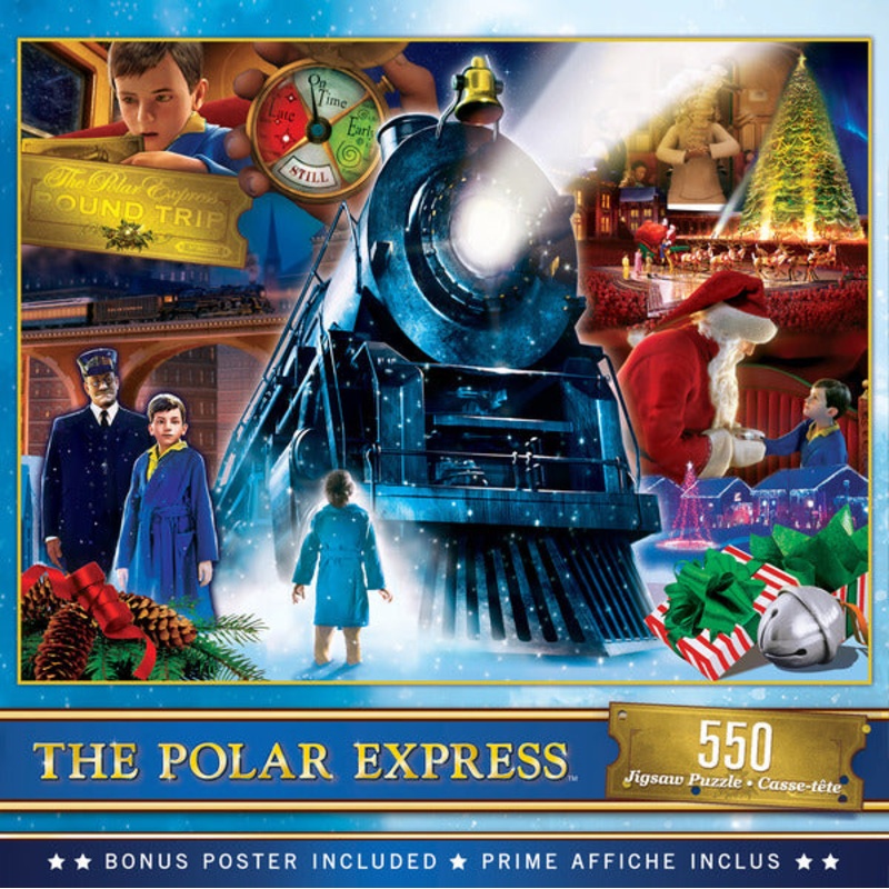 Polar Express Ride 550 Piece Puzzle