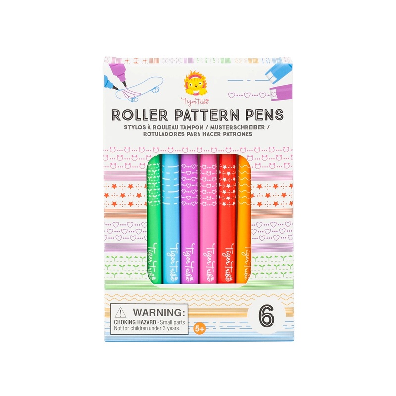 Tiger Tribe Roller Pattern Pens