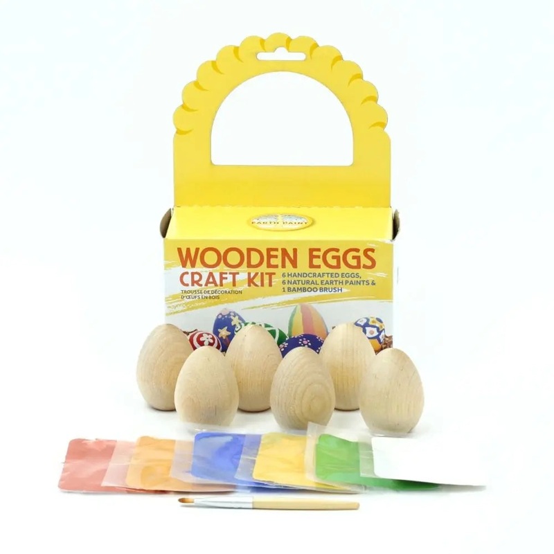 Wooden Eggs Craft Kit by Natural Earth Paint – FINAL SALE
