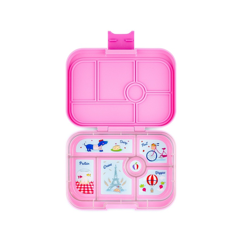 Yumbox Original 6C Fifi Pink Paris Tray