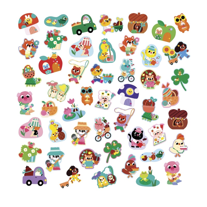 50 Big Stickers – Spring