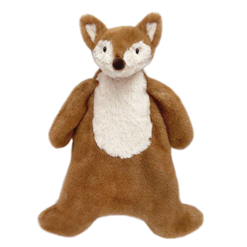 Finn Fox Plush Baby Security Blanket by Mon Ami