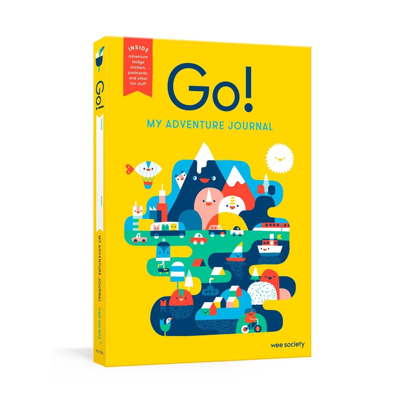 Go! (Yellow) – A Kids Interactive Travel Diary and Journal