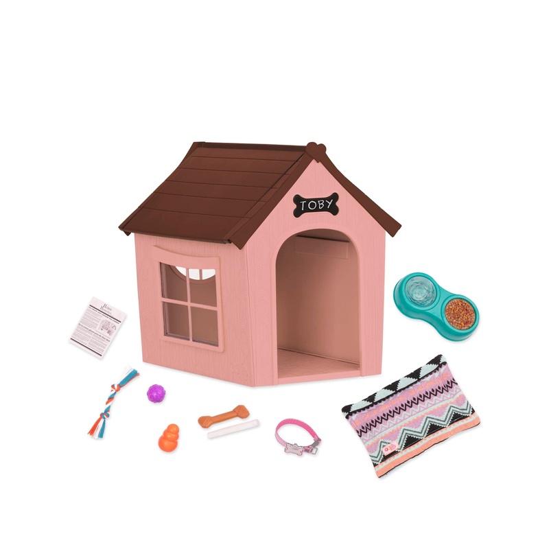 Our Generation Deluxe Dog House Set