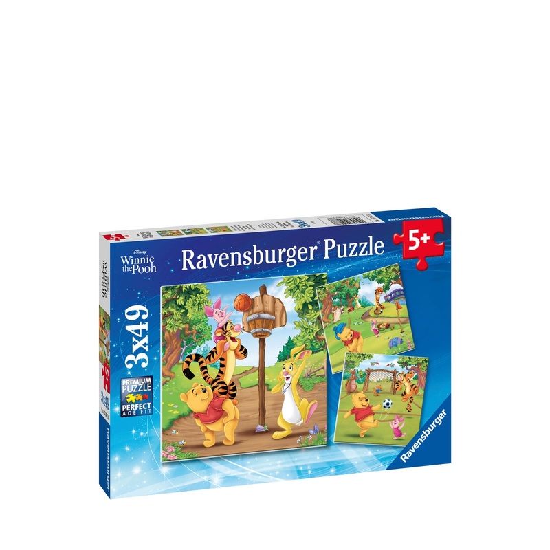 Winnie the Pooh – 3 x 49 Piece Puzzles