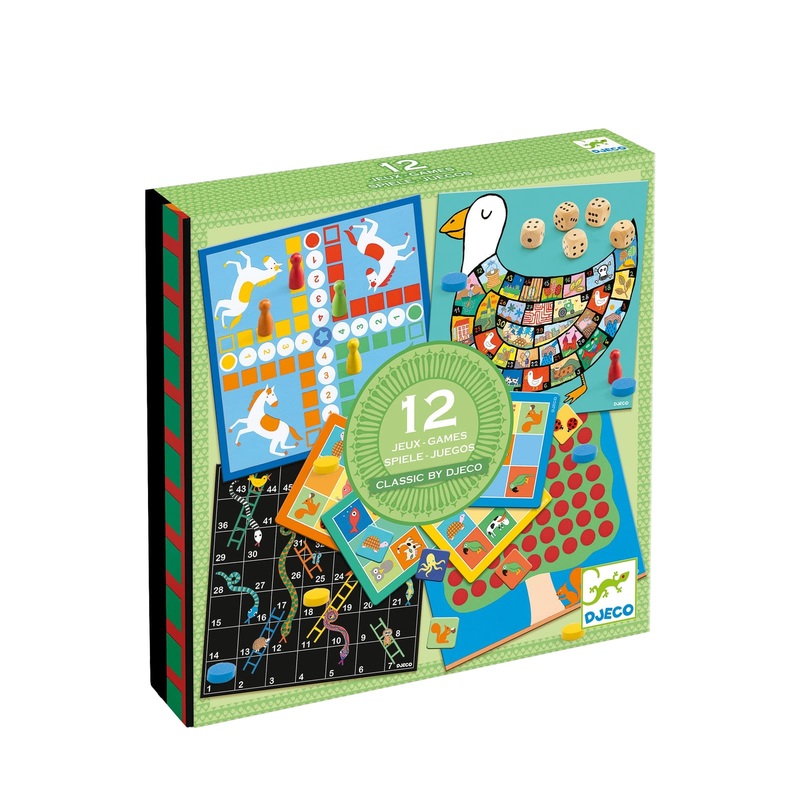 12 Classic Games In a Box