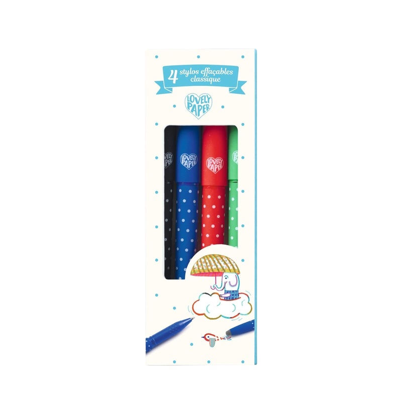 4 Erasable Pens – Classic