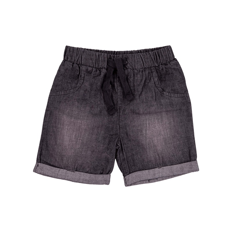 Chambray Shorts – Black by EMC