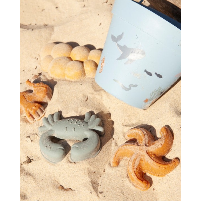 Freeplay Kids Silicone Beach Bucket Set Blue