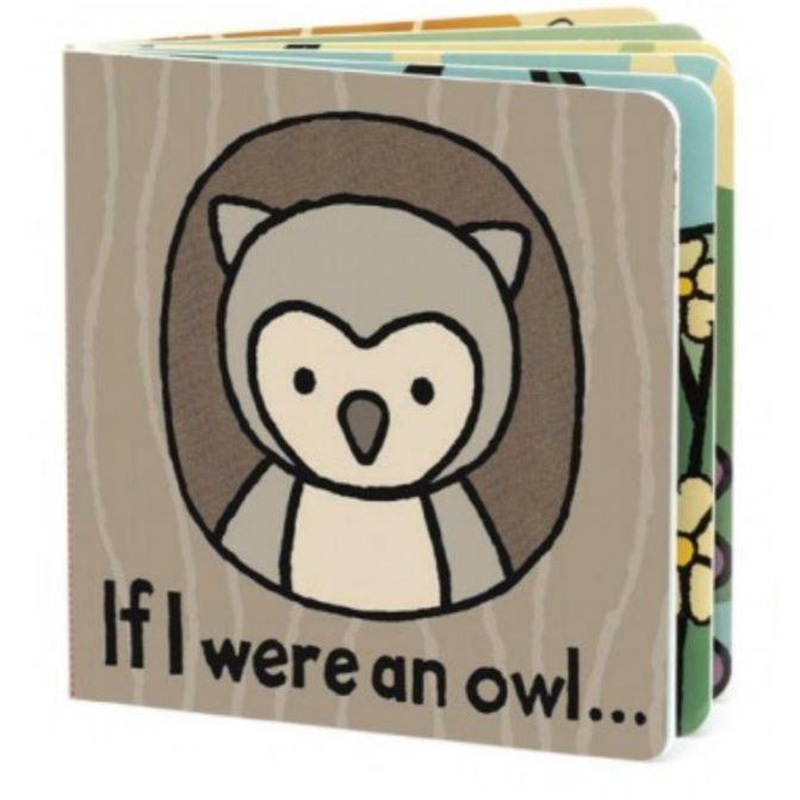 If I Were An Owl (Brown) – Board Book by Jellycat