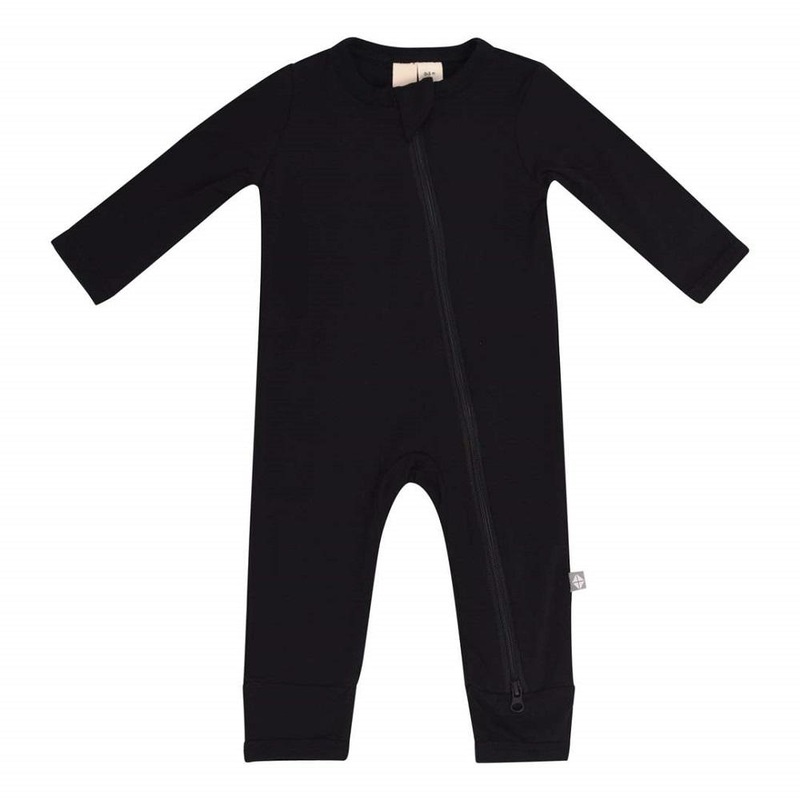 Kyte Baby Long Sleeve Zippered Romper (Midnight)