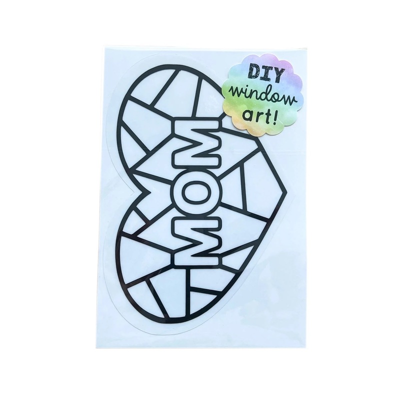Suncatcher Sticker Craft Kit for Kids by EmRichSticks