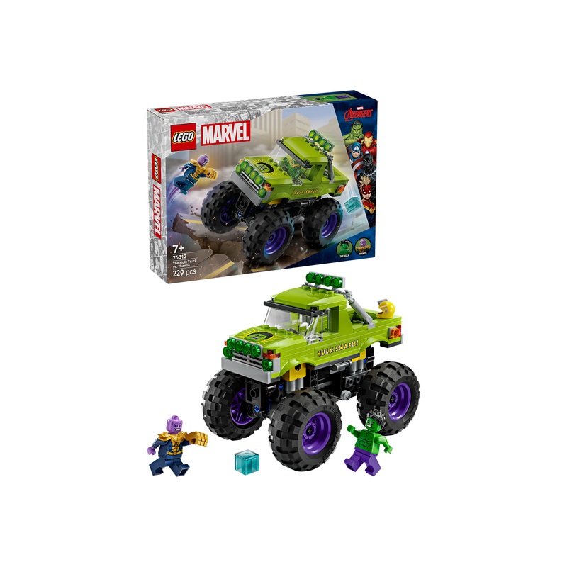 76312 The Hulk Truck vs. Thanos