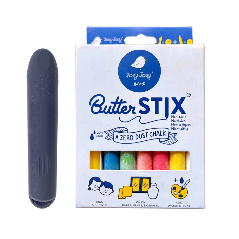 Butterstix – 12pk Assorted Colors with Holder by Jaq Jaq Bird