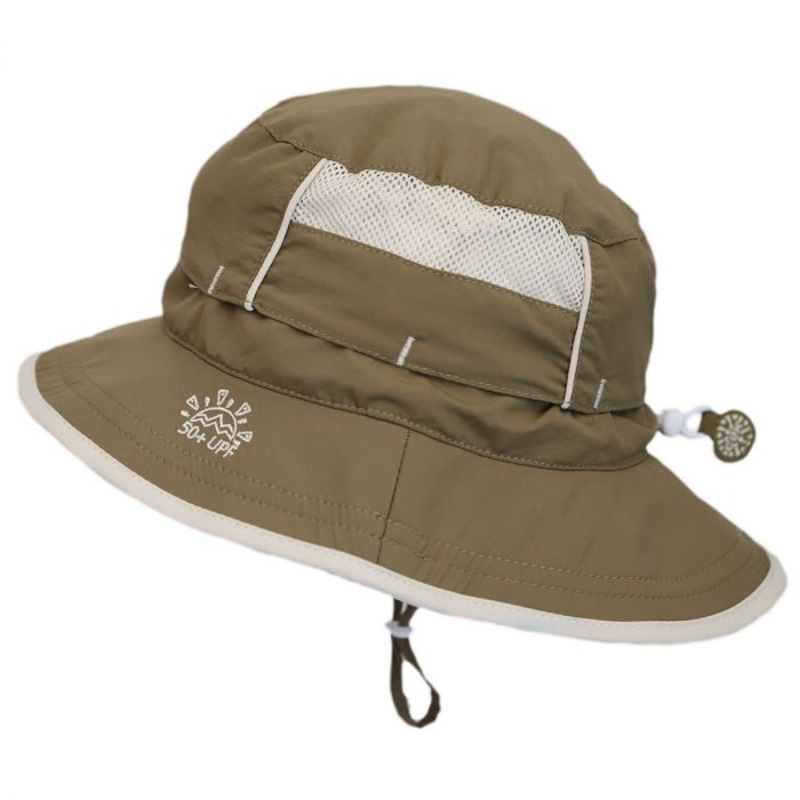 Calikids S2119 UV Vented Bucket Hat (Oak)