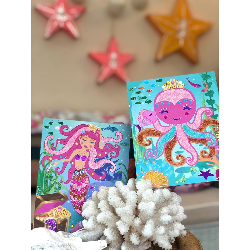 Icando Magical Mermaids Sand and Foil Art Set