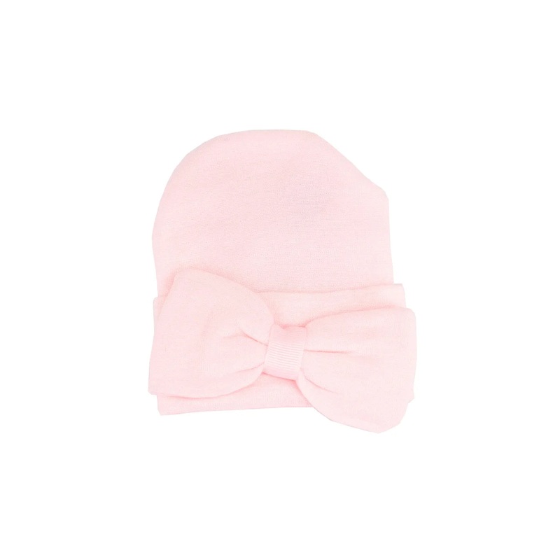 Kidcentral Newborn Bow Hat (Pink)