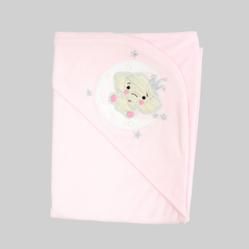 Royal Elephant Baby Hooded Towel