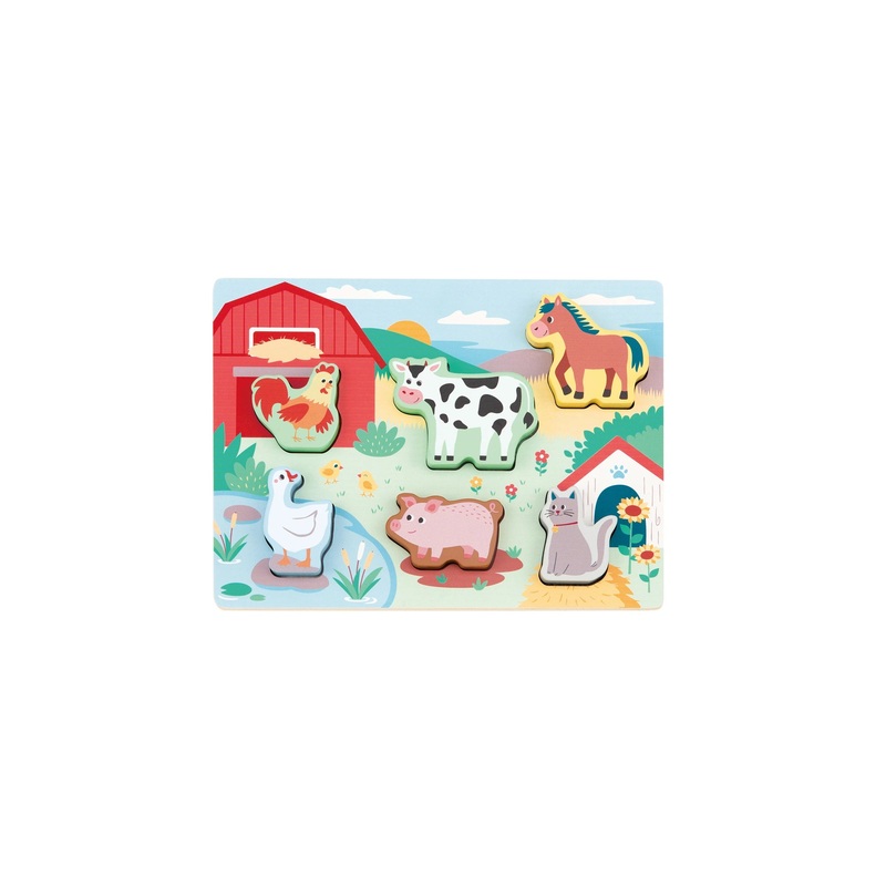 Bello Touch and Feel Farm Puzzle