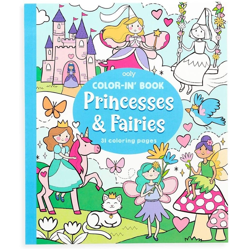 Princesses & Fairies Color-In’ Book