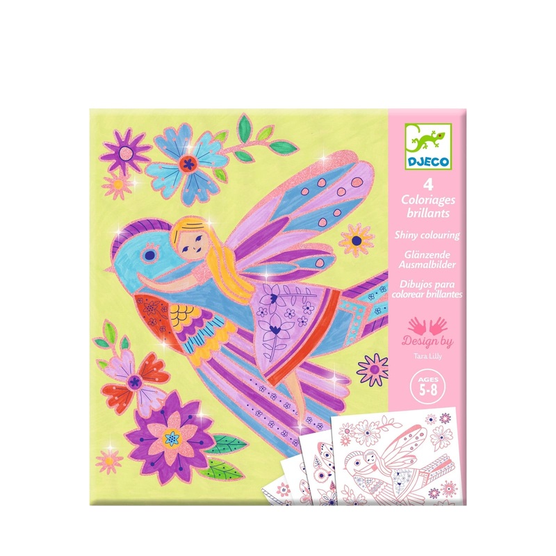 Shiny Colouring Craft Set – Little Wings