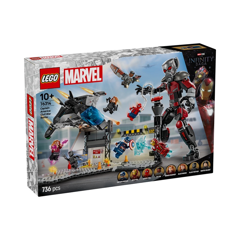 76314 Captain America Civil War Action Battle