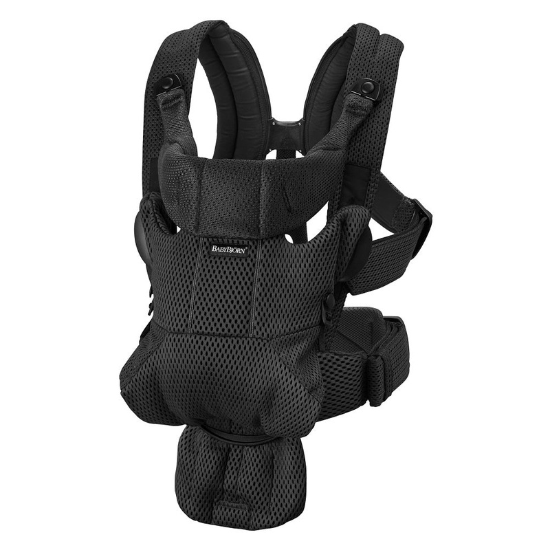 Baby Bjorn Baby Carrier Free 3D Mesh (Black)