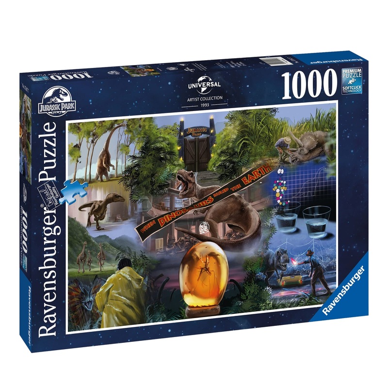 Jurassic Park Movie Poster – 1000 Piece Puzzle