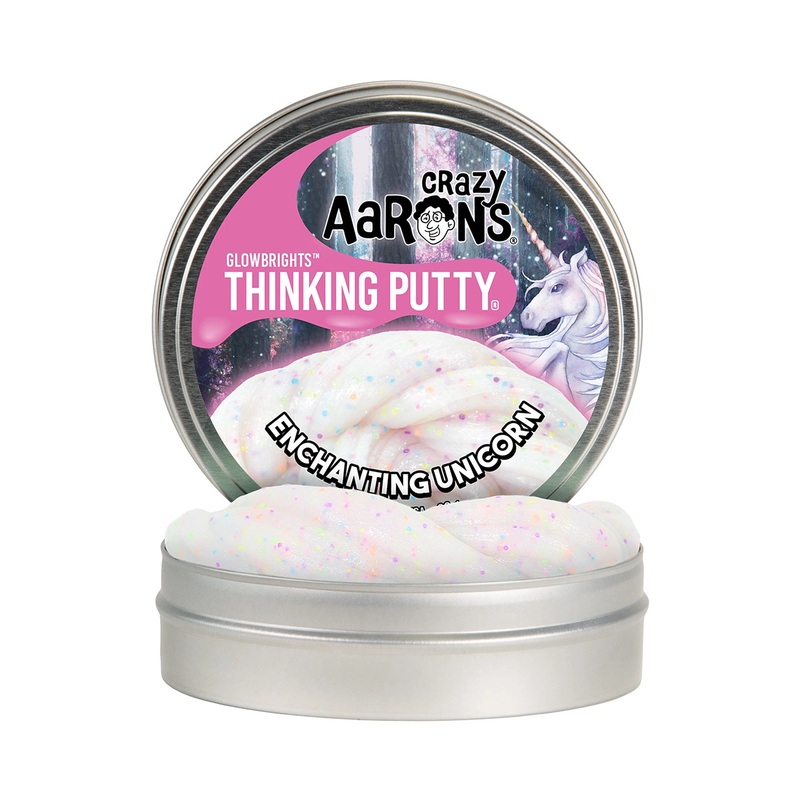 Aarons Putty 4 Inch Glowbrights Enchanting Unicorn