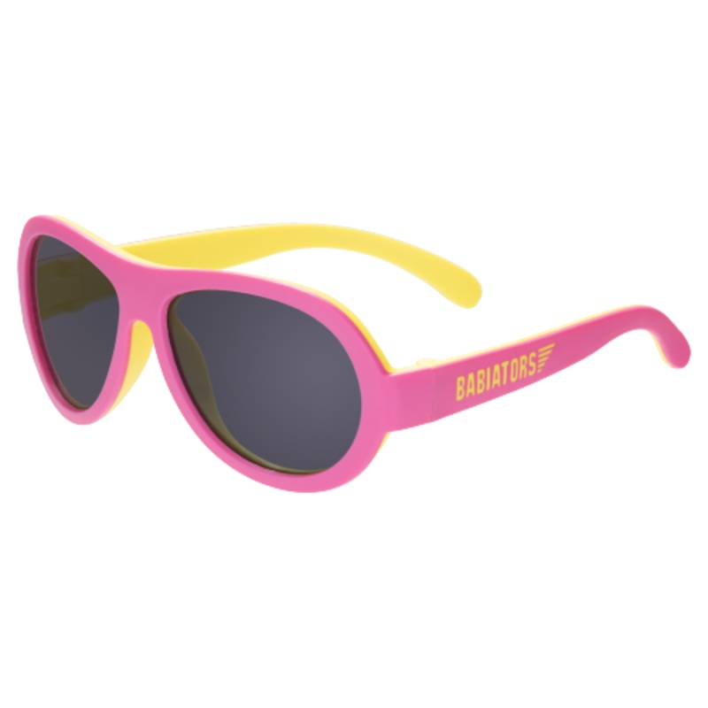 Babiators LE Aviator Sunglasses (Two Tone: Pink Limonade)