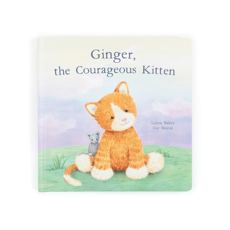 Ginger, the Courageous Kitten Book by Jellycat