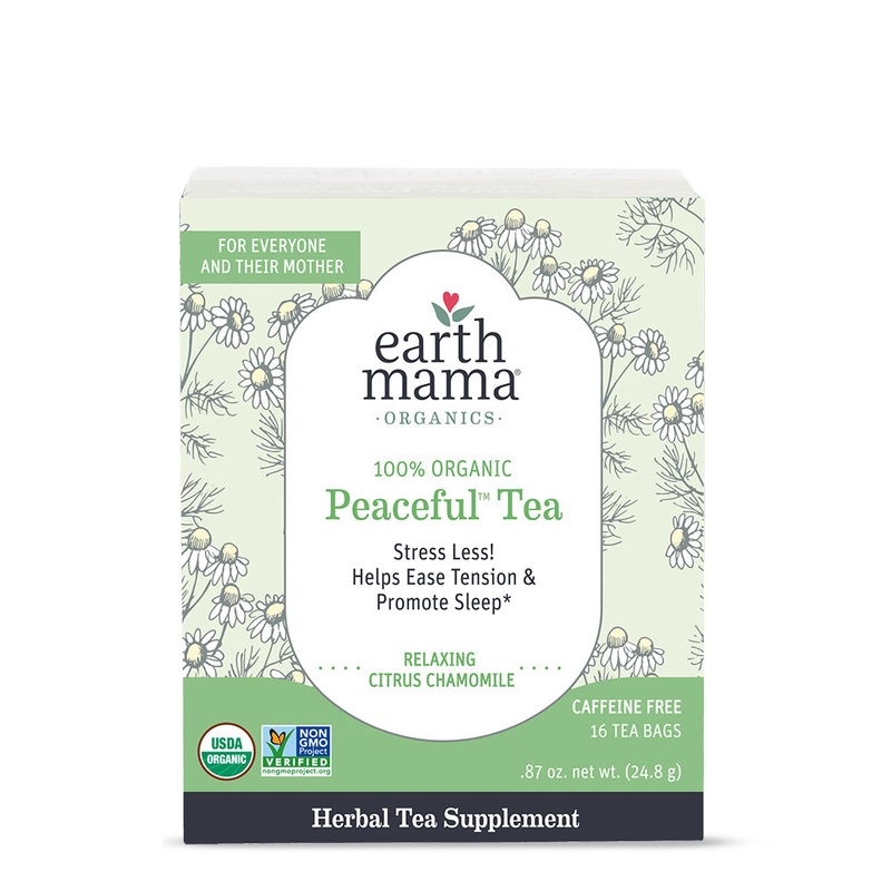 Organic Peaceful Tea by Earth Mama Organics