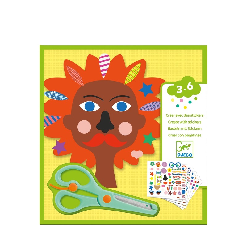 Stickers Craft Set – Hairdresser